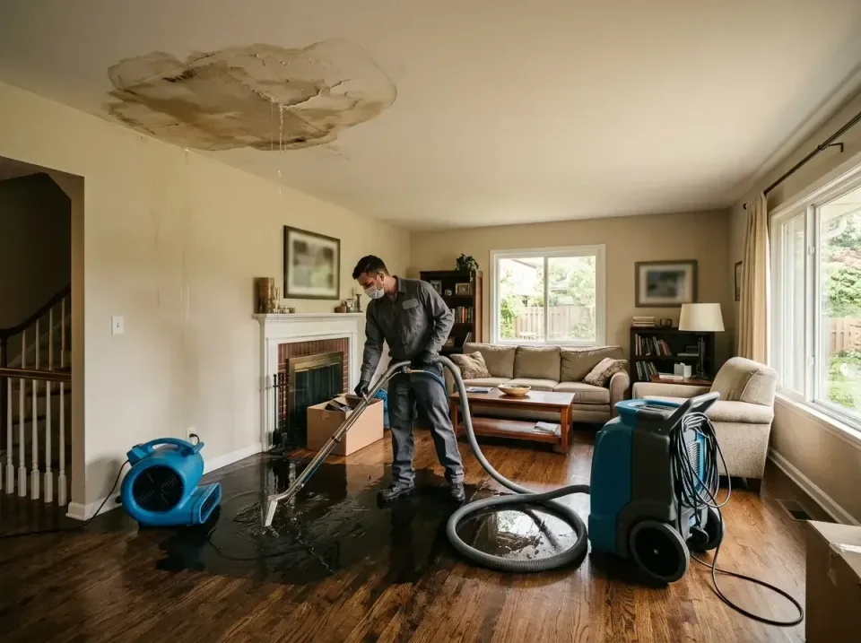 attic-pipe-burst-ceiling-drip-008 — frequently asked questions, Water Damage Restoration & Carpet Care in Burnettown, SC